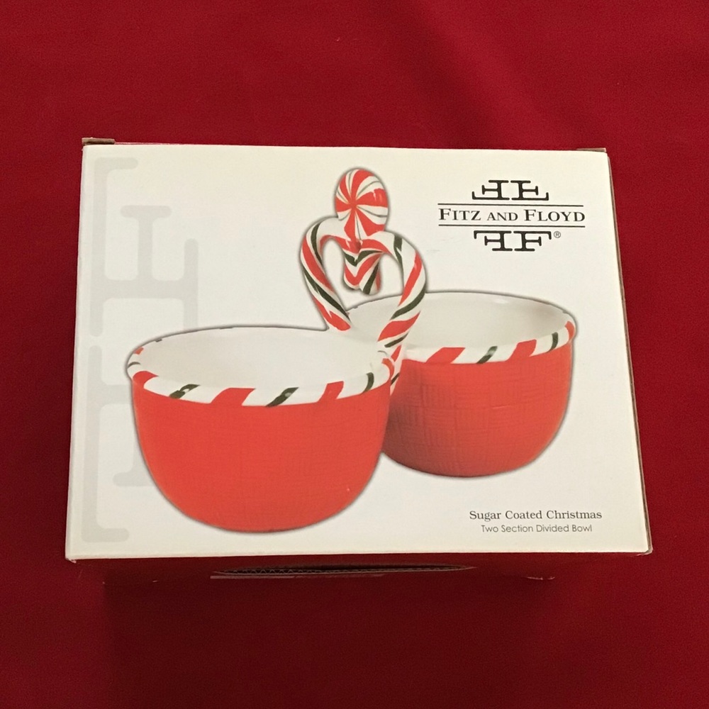 Fall Special 50%off Fritz & Floyd Double bowl